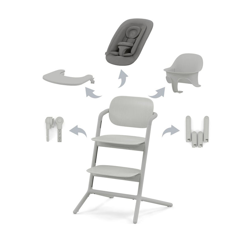 Cybex Lemo2 High Chair Newborn Bundle