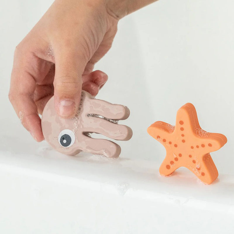 Done By Deer Bath Fishing Toy Sea Friends