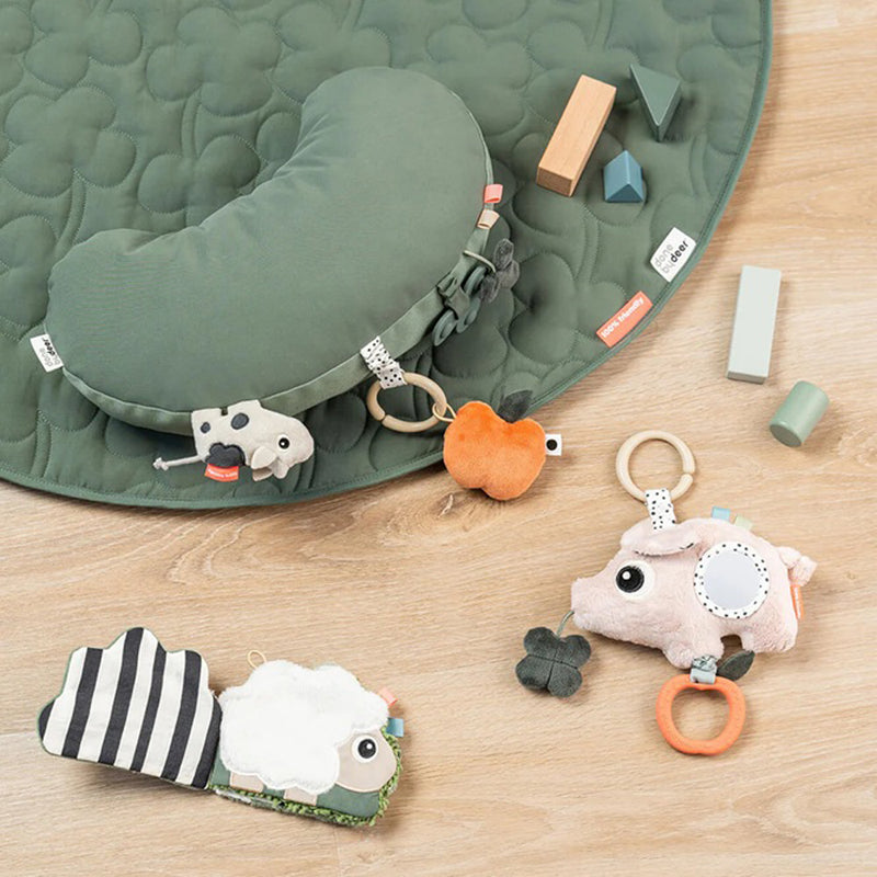 Done By Deer Tummy Time Activity Toy Tiny Farm Green