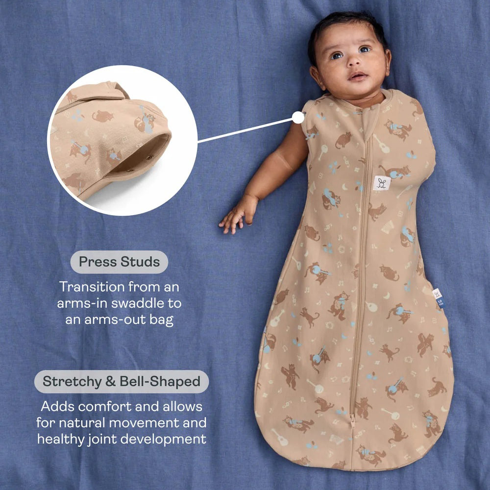 ErgoPouch 1.0 Tog Cocoon Swaddle Bag Melody