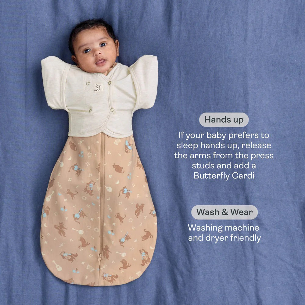 ErgoPouch 1.0 Tog Cocoon Swaddle Bag Melody
