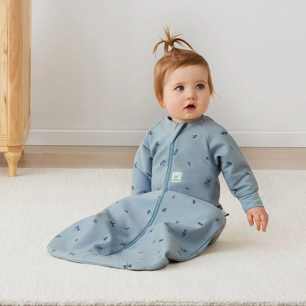 ErgoPouch 1.0 Tog Sleeping Bag With Sleeves Dragonflies