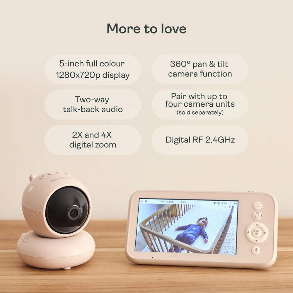 ErgoPouch Drift Home Baby Monitor + Smart Tog Guide