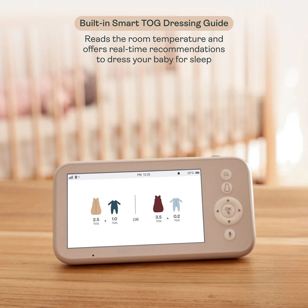 ErgoPouch Drift Home Baby Monitor + Smart Tog Guide