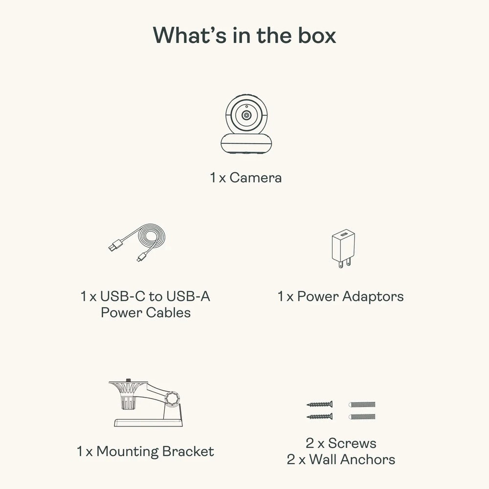 ErgoPouch Drift Home Baby Monitor Camera