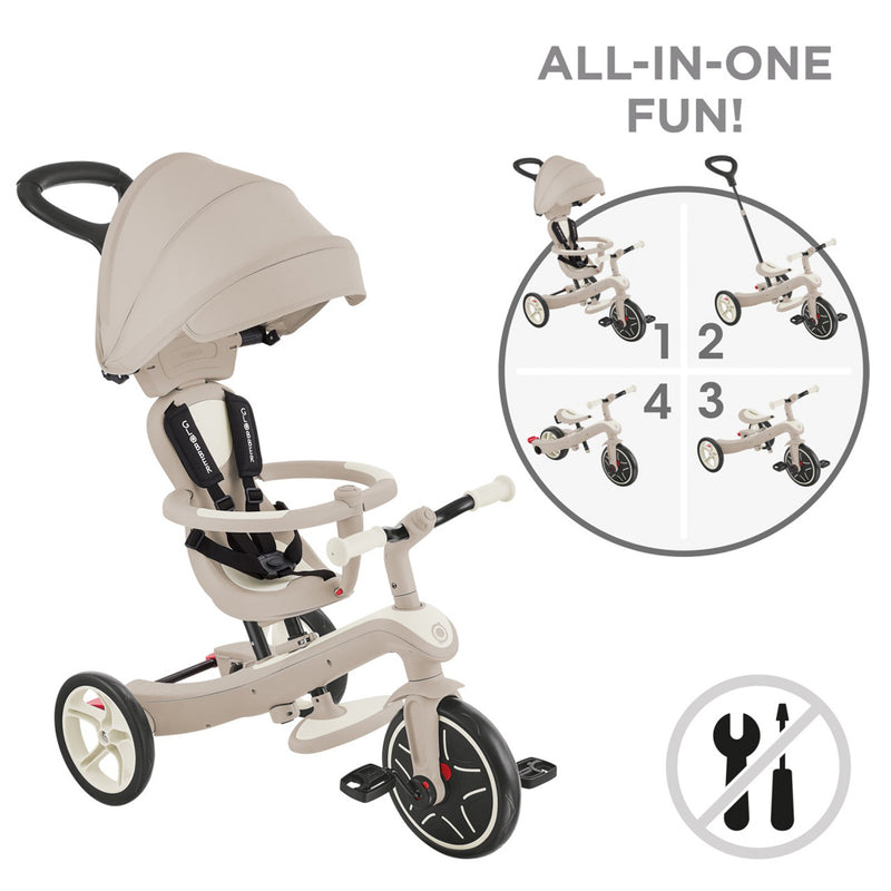 Globber Explorer Trike 4 in 1 - Ecologic