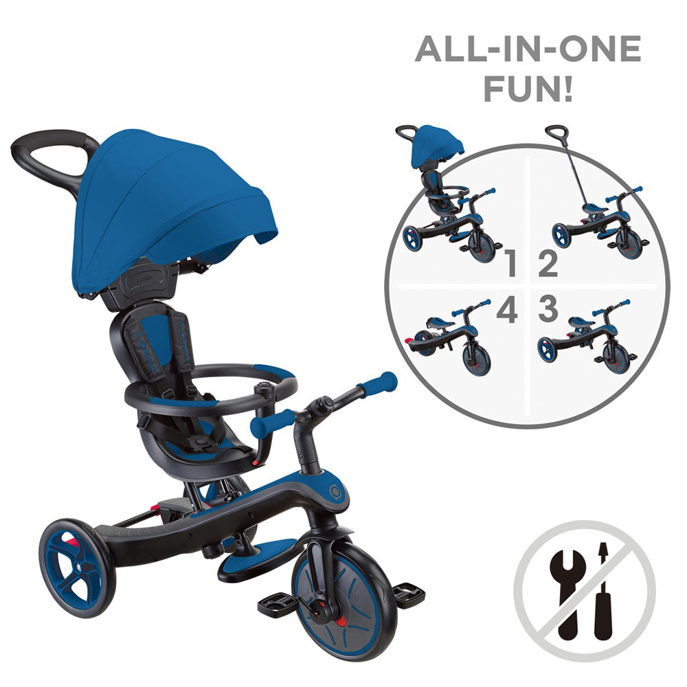 Globber Explorer Trike 4 in 1