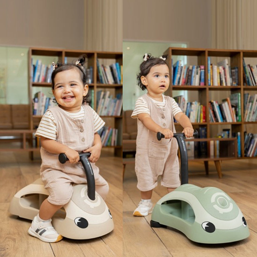 Globber Walk n' Roll 2-in-1 Ride-On & Scooter Ecologic
