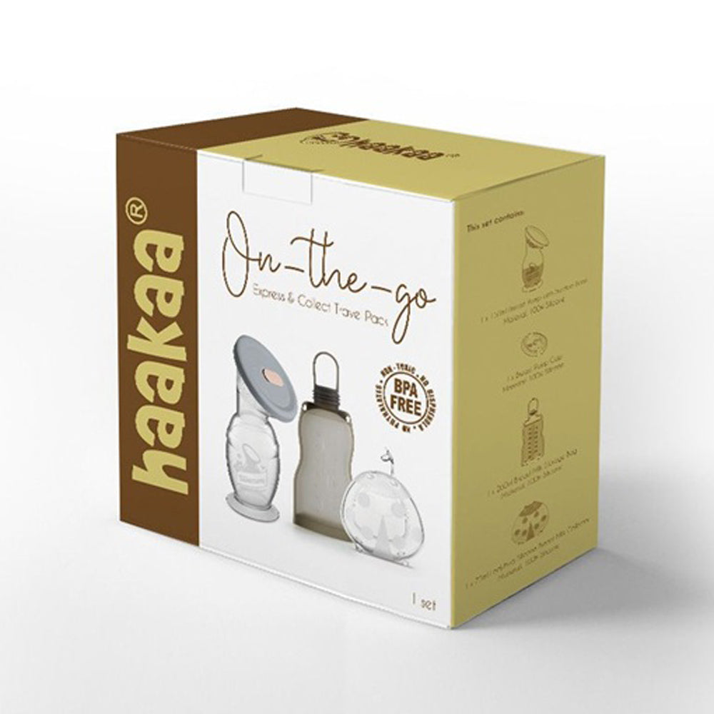 Haakaa On The Go Express & Collect Travel Pack
