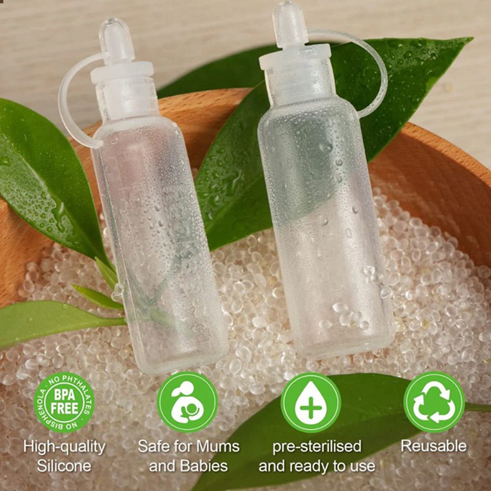 Haakaa Silicone Colostrum Collector Set Pre Sterilised 20ml 2pk