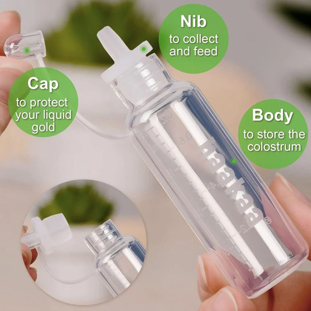 Haakaa Silicone Colostrum Collector Set Pre Sterilised 20ml 2pk