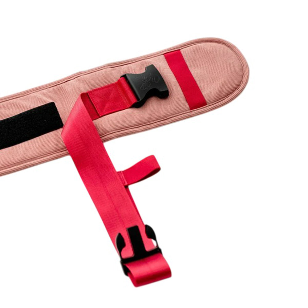 Hackerlily Hipsurfer Vegan Leather Hipseat Baby Carrier & Bum Bag Pink & Red