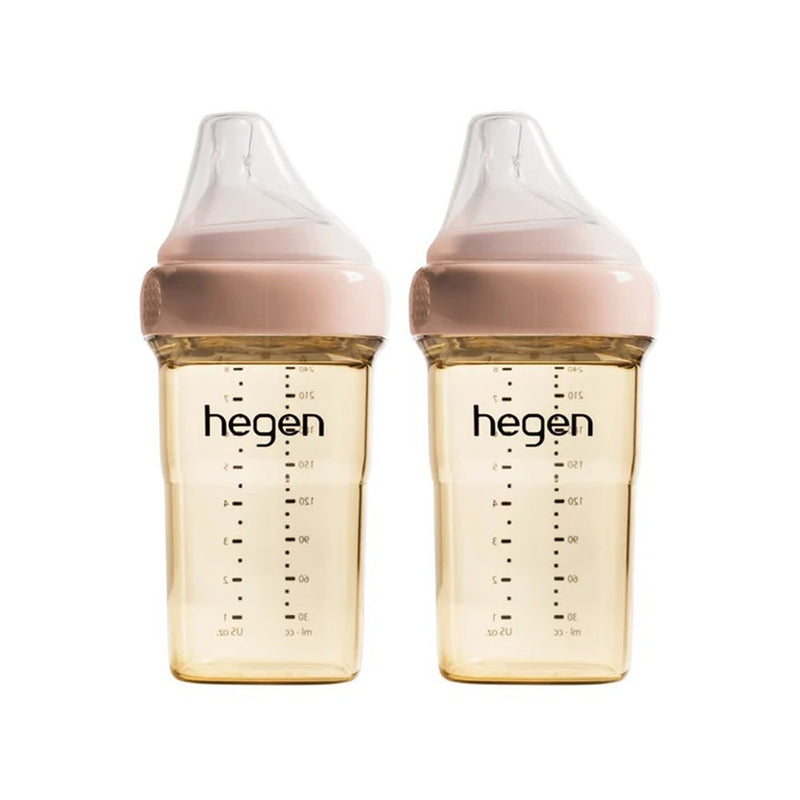 Hegen PCTO 240ml/8oz Feeding Bottle PPSU (2 pack)