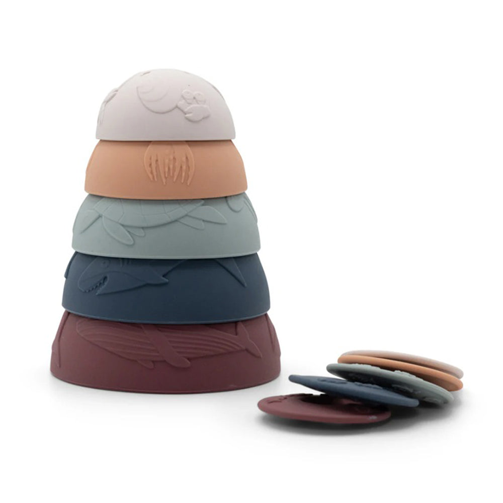 Jellystone Ocean Stacking Cups