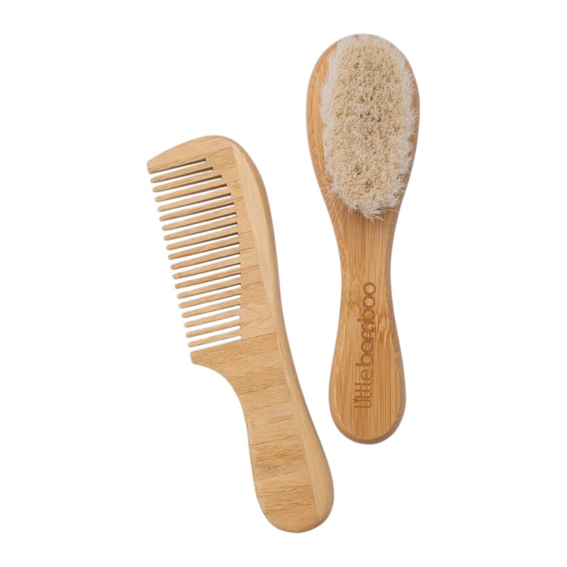 Little Bamboo Brush and Comb Set