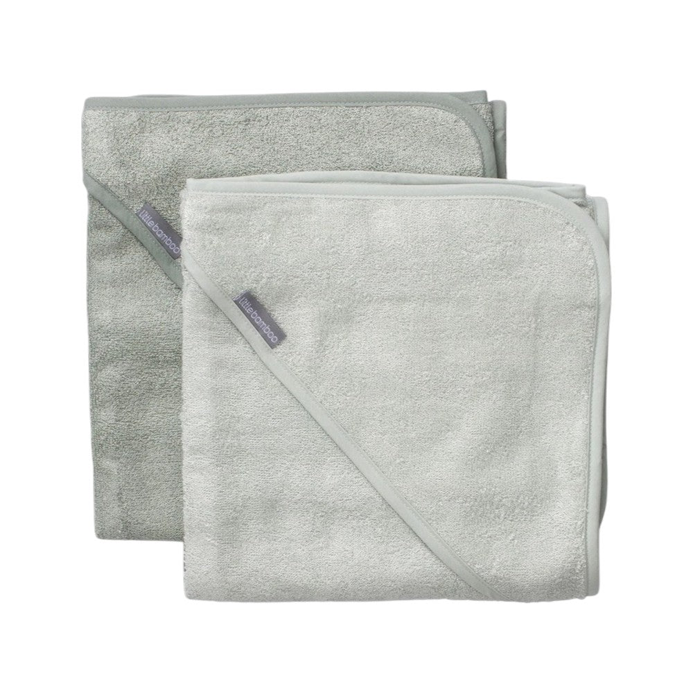 Little Bamboo Hooded Towel 2PK  - Turtle Bay