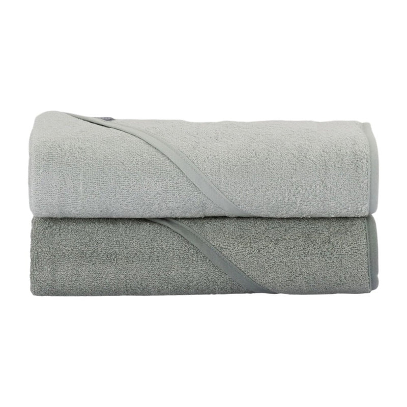 Little Bamboo Hooded Towel 2PK - Turtle Bay