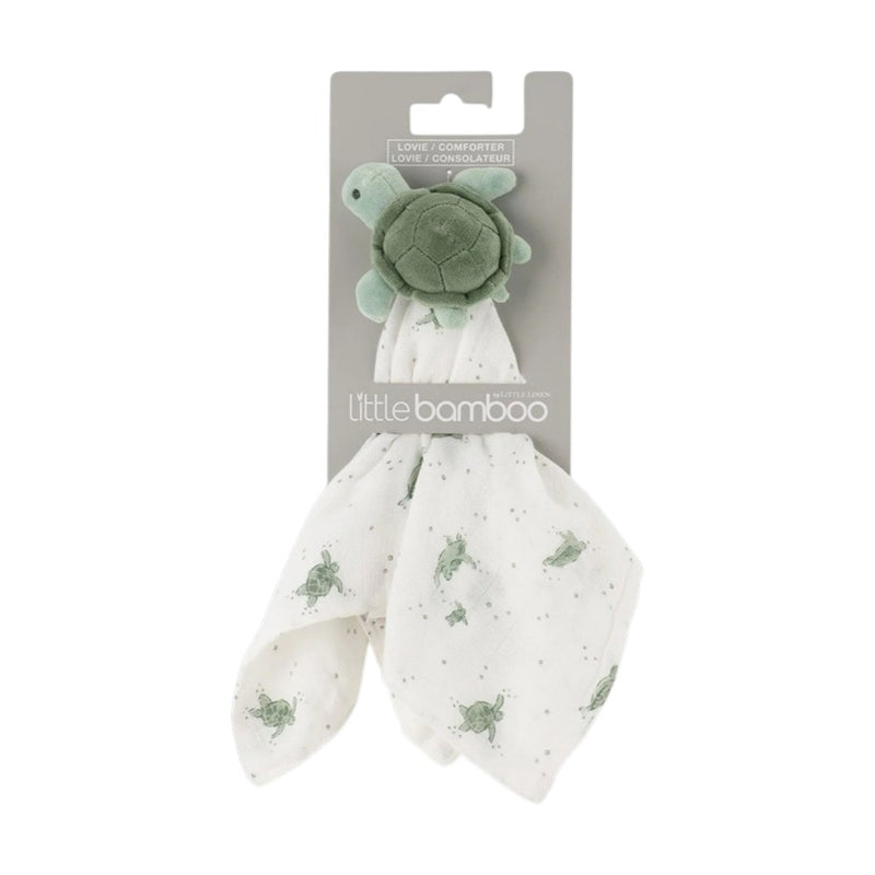 Little Bamboo Lovie Comforter Terry The Turtle