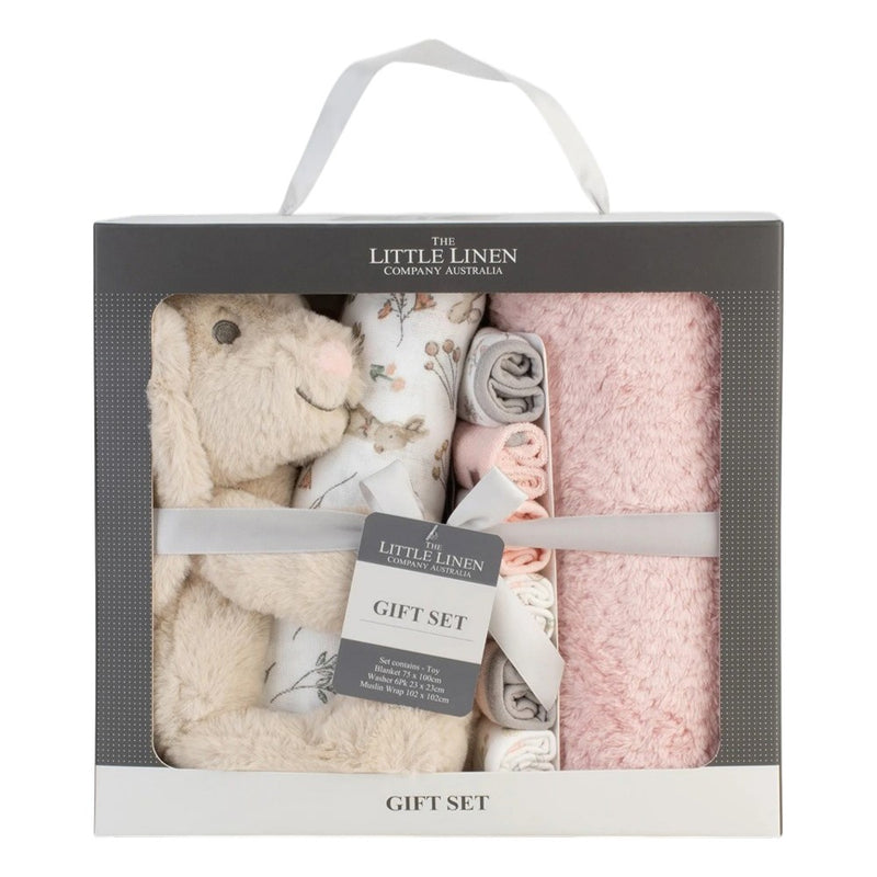 Little Linen Boxed Gift Set - Harvest Bunny