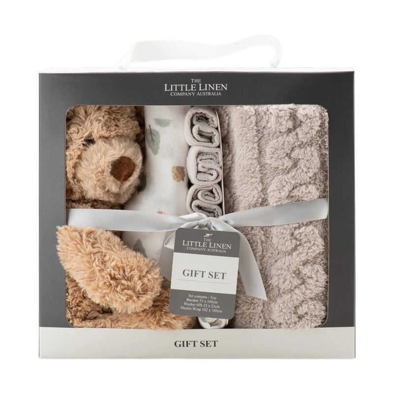 Little Linen Boxed Gift Set - Willow Bear