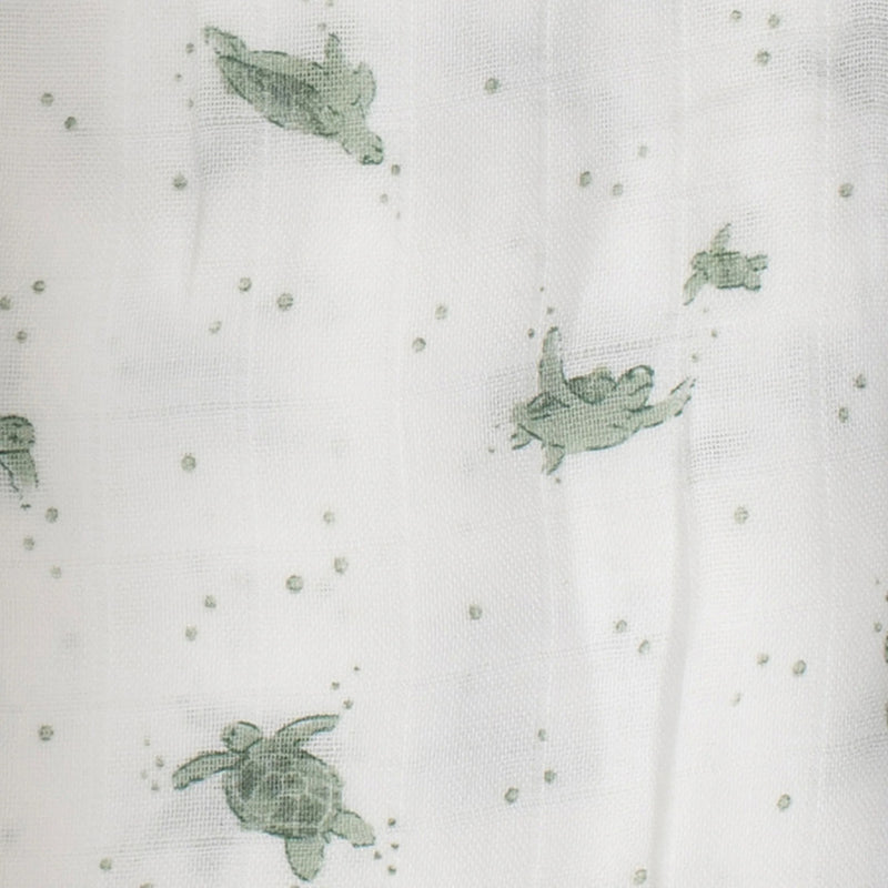 Little Bamboo Muslin Wraps 3Pk - Turtle Bay