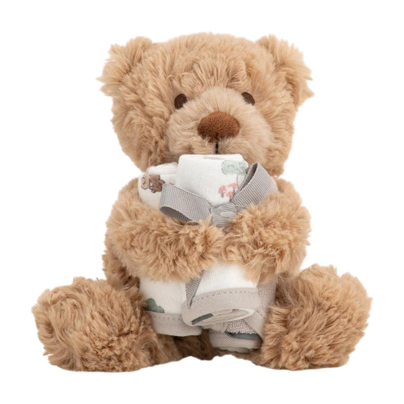 Little Linen Plush Toy & Washers - Willow Bear