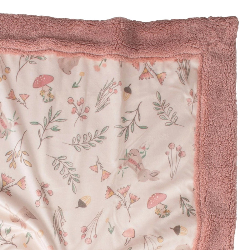Little Linen Snuggle Blanket - Harvest Bunny