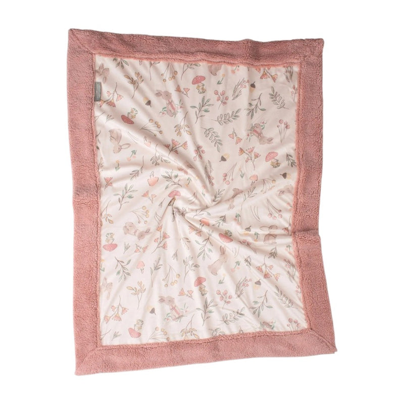 Little Linen Snuggle Blanket - Harvest Bunny