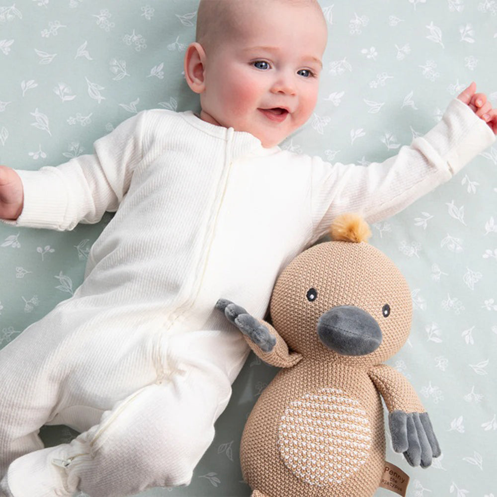 Living Textiles Australiana Knitted Toys Polly the Platypus