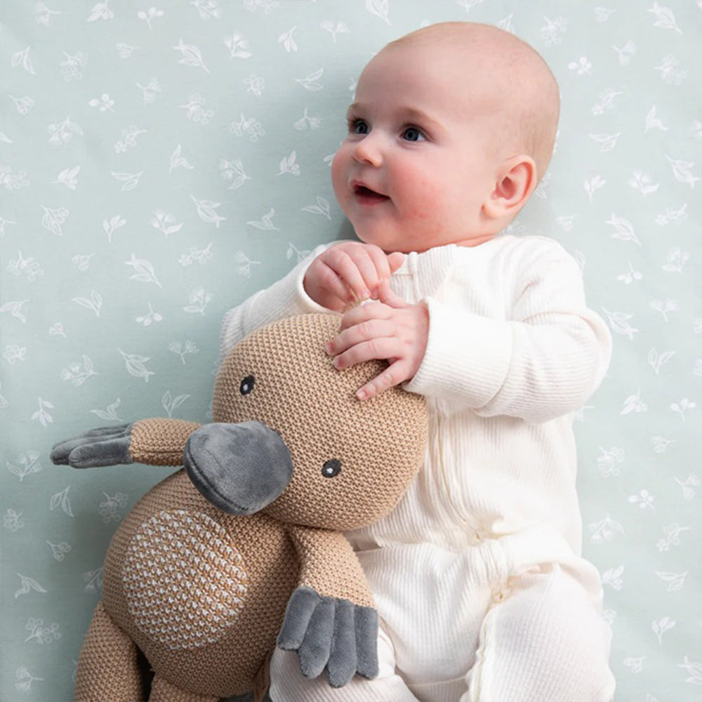 Living Textiles Australiana Knitted Toys Polly the Platypus