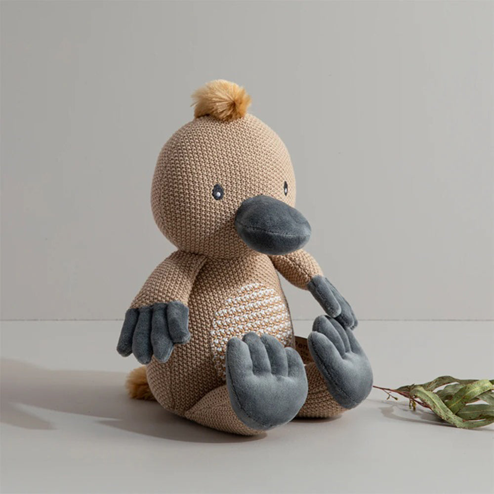 Living Textiles Australiana Knitted Toys Polly the Platypus