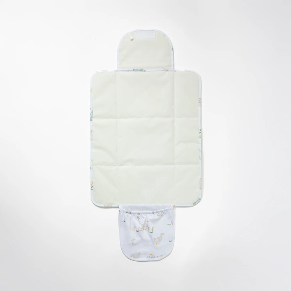Living Textiles Foldable Travel Change Mat Goosey Goosey