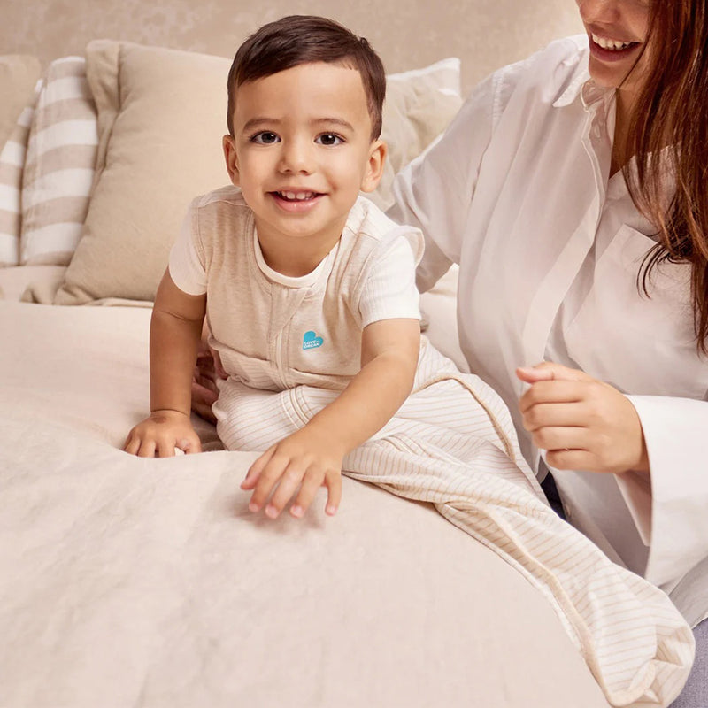 Love To Dream Sleep Bag 0.2T Stretch Cotton Tan