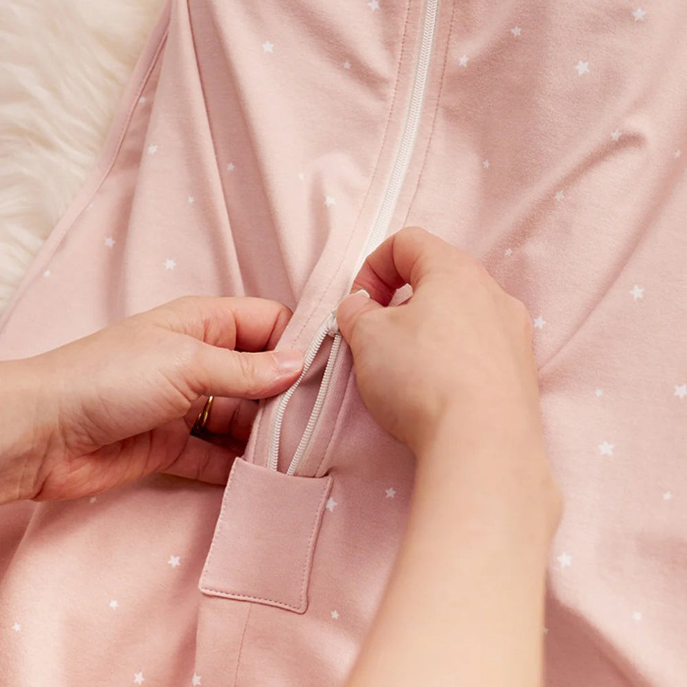 Love To Dream Sleep Bag 1.0T Stretch Cotton Twinkle Powder Pink