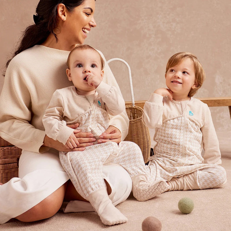 Love To Dream Sleep Suit 1.0T Stretch Cotton Houndstooth