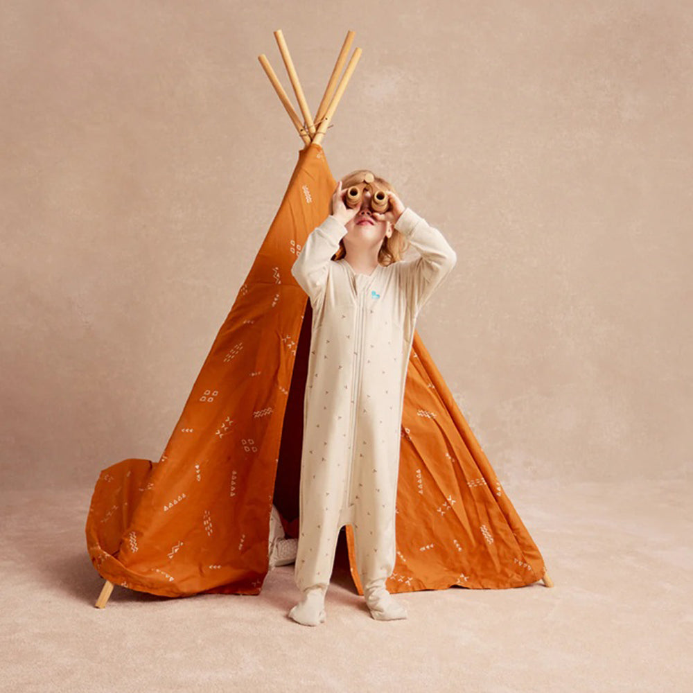 Love To Dream Sleep Suit 1.5T Stretch Cotton Fleece Twigs Oatmeal