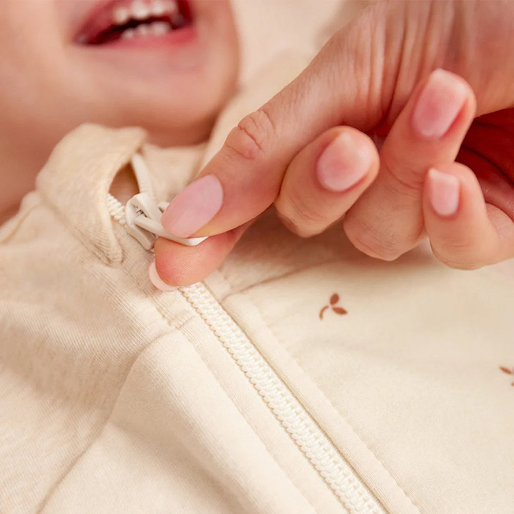 Love To Dream Sleep Suit 1.5T Stretch Cotton Fleece Twigs Oatmeal