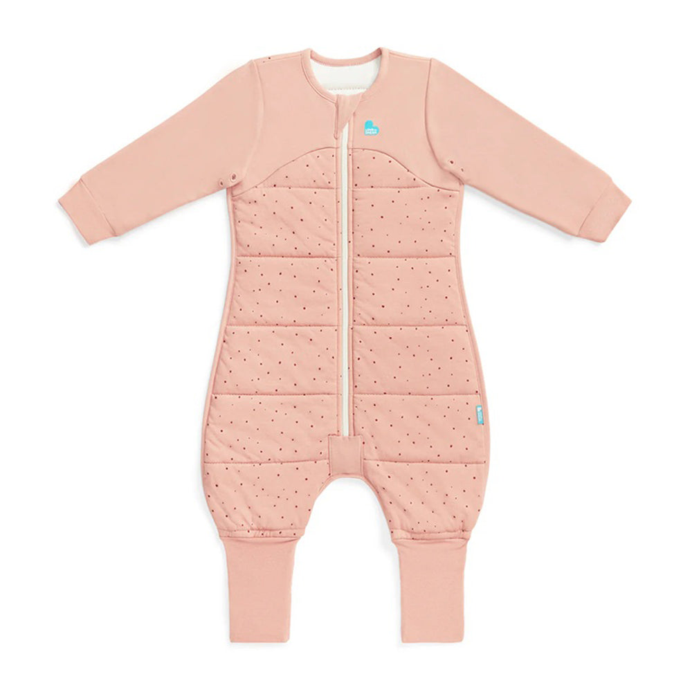 Love To Dream Sleep Suit 2.5T Quilted Stretch Cotton Pebbles Rose