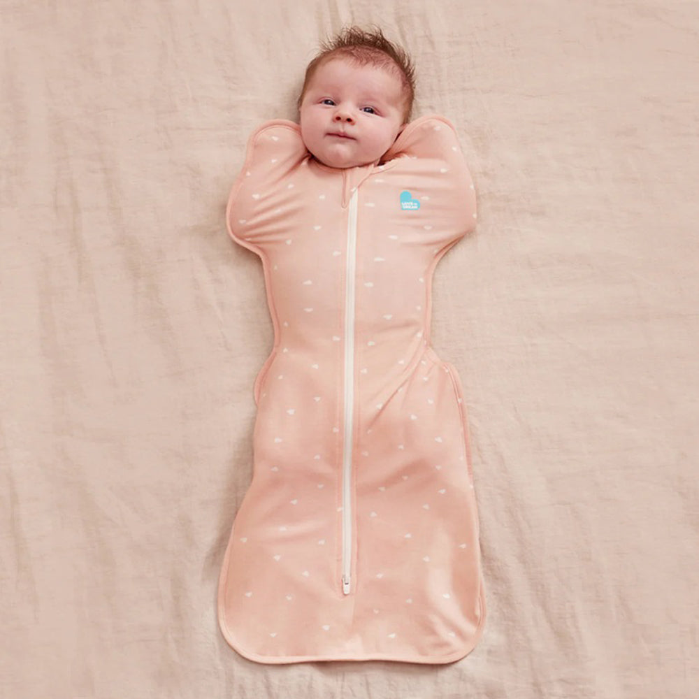 Love To Dream Swaddle Up 0.2T Viscose From Bamboo Hearts Blush
