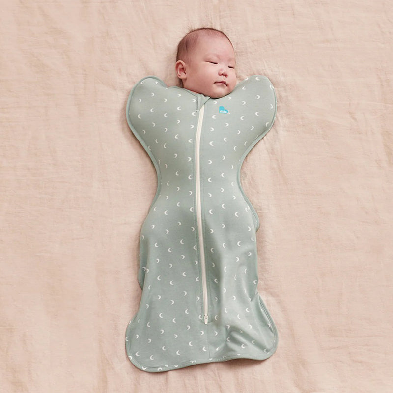 Love To Dream Swaddle Up 1.0T Stretch Cotton Moon Olive