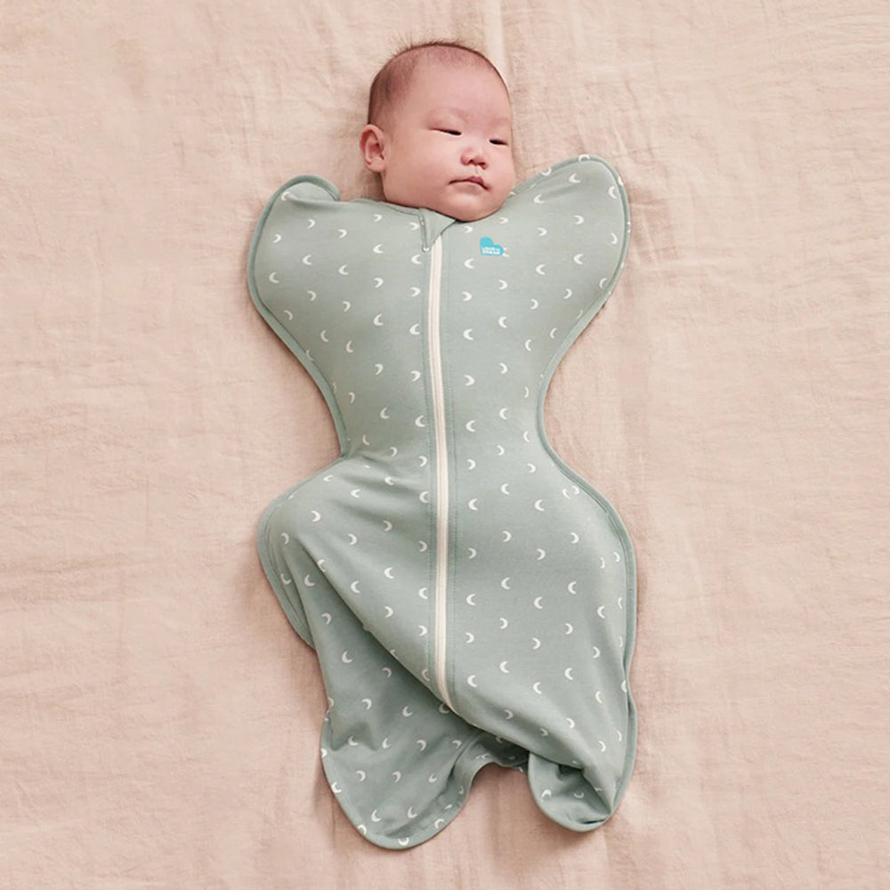 Love To Dream Swaddle Up 1.0T Stretch Cotton Moon Olive