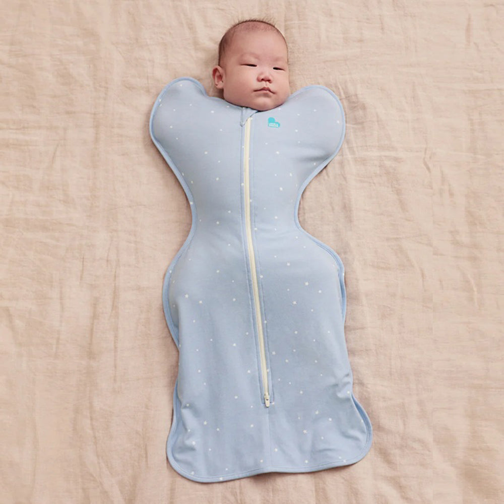 Love To Dream Swaddle Up 1.0T Stretch Cotton Twinkle Powder Blue