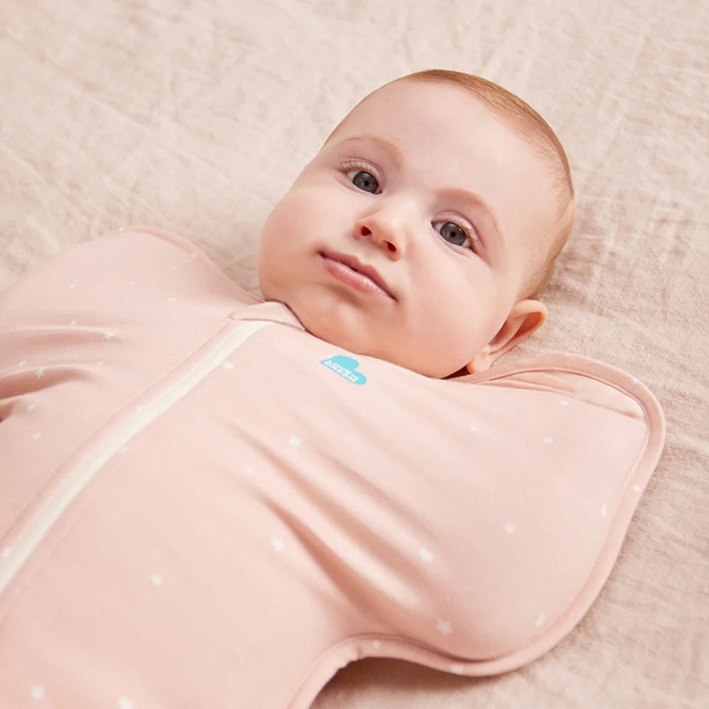 Love To Dream Swaddle Up 1.0T Stretch Cotton Twinkle Powder Pink