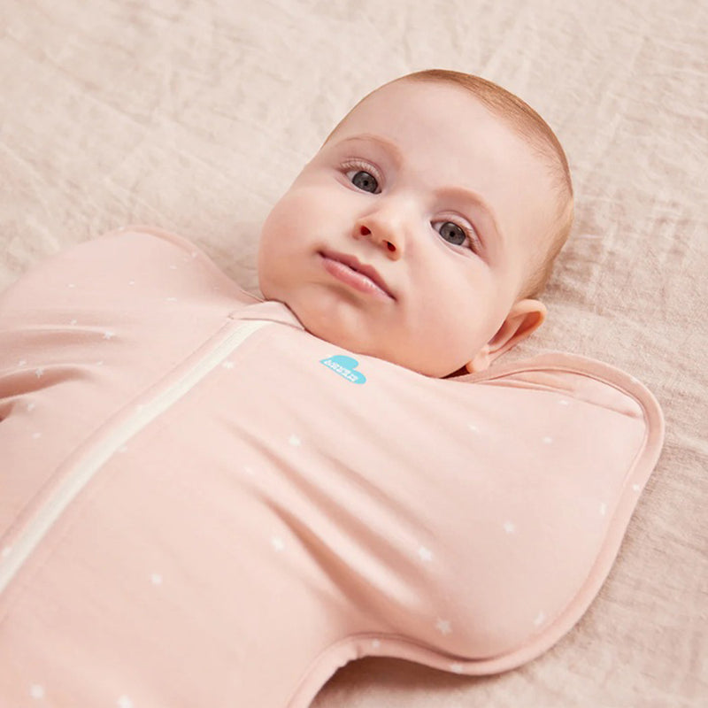 Love To Dream Swaddle Up 1.0T Stretch Cotton Twinkle Powder Pink