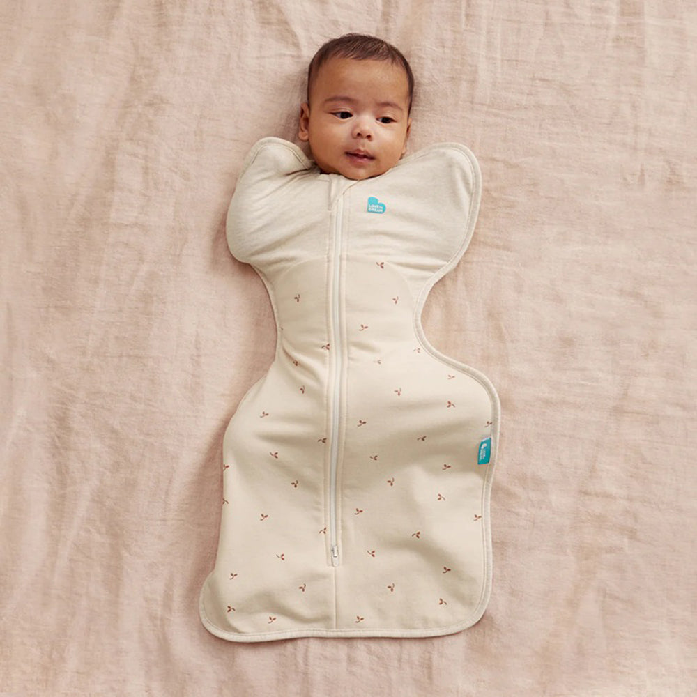 Love To Dream Swaddle Up 1.5T Stretch Cotton Fleece Twigs Oatmeal