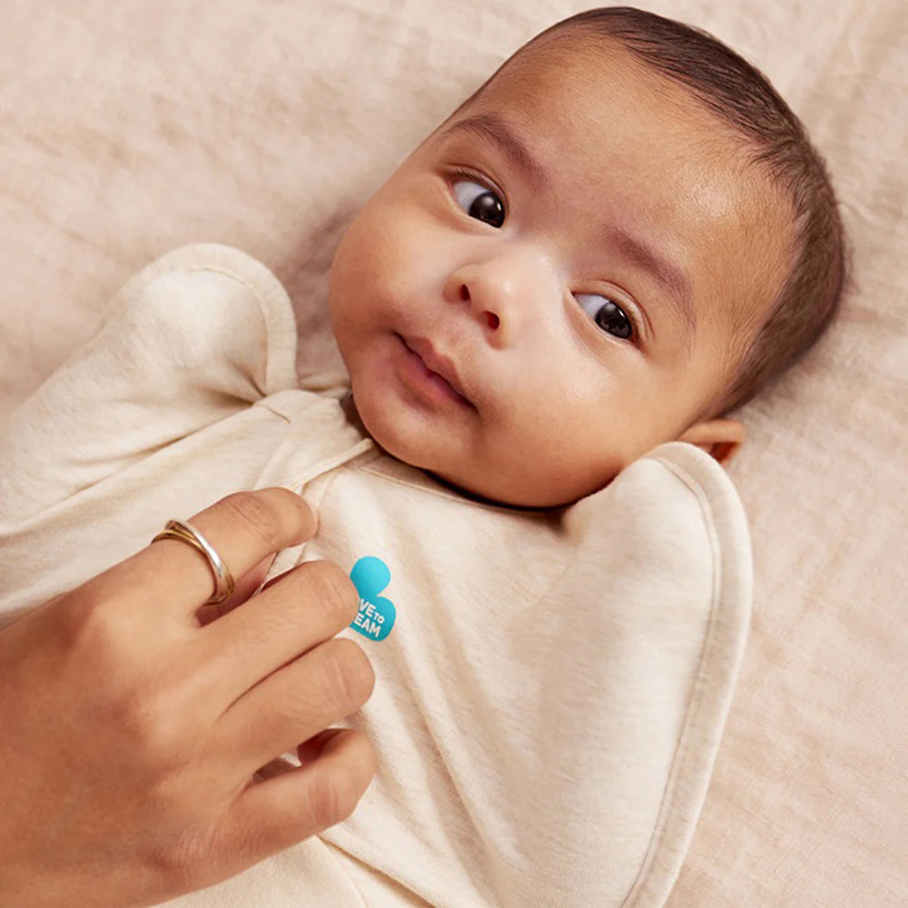 Love To Dream Swaddle Up 1.5T Stretch Cotton Fleece Twigs Oatmeal