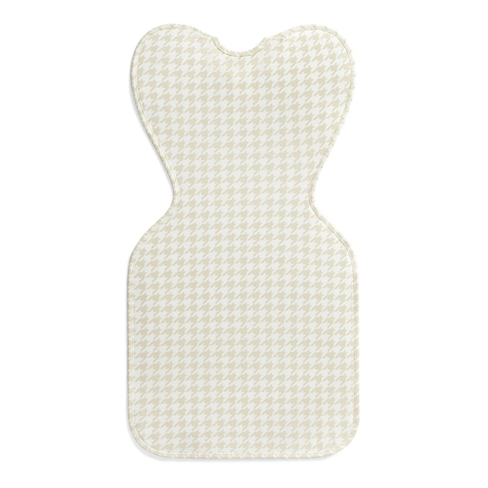 Love To Dream Swaddle Up Sleep Bag 1.0T Original Stretch Cotton Houndstooth Tan
