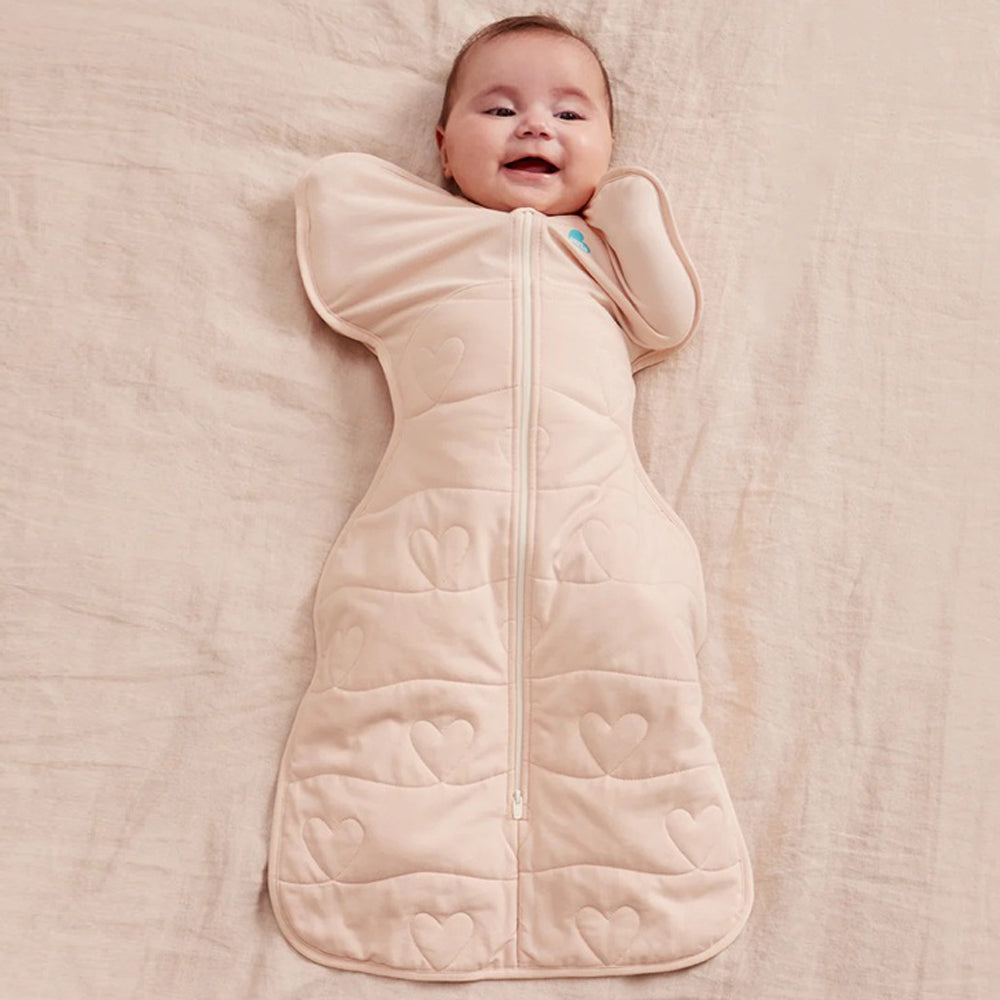 Love To Dream Swaddle Up Sleep Bag 3.5T Quilted Stretch Cotton Blush