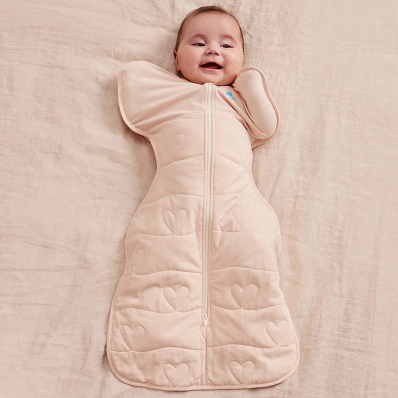 Love To Dream Swaddle Up Sleep Bag 3.5T Quilted Stretch Cotton Blush