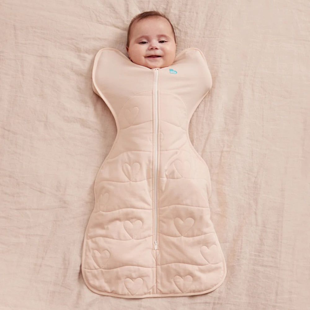 Love To Dream Swaddle Up Sleep Bag 3.5T Quilted Stretch Cotton Blush